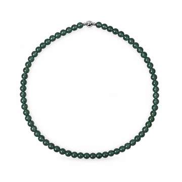 45 cm blue-water jade necklace
